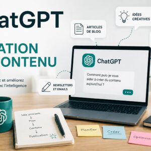 Formation 2 — ChatGPT pour la création de contenu
