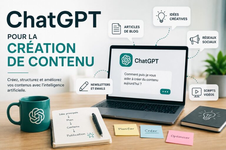 Formation 2 — ChatGPT pour la création de contenu