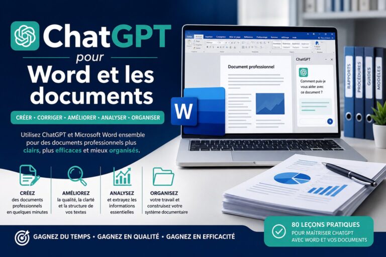 Formation 4 — ChatGPT pour Word et les documents