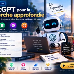 Formation 10 — ChatGPT pour la recherche approfondie