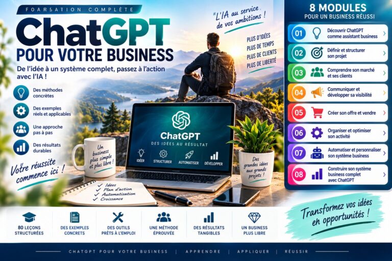 Formation 8 — ChatGPT pour le business