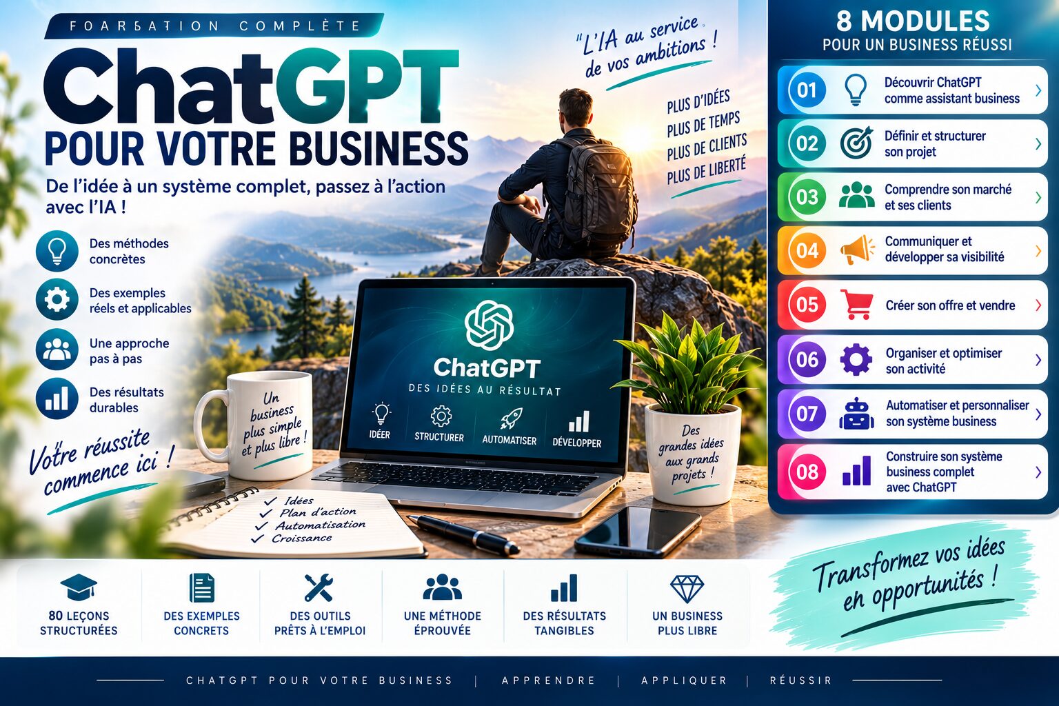 Formation 8 — ChatGPT pour le business