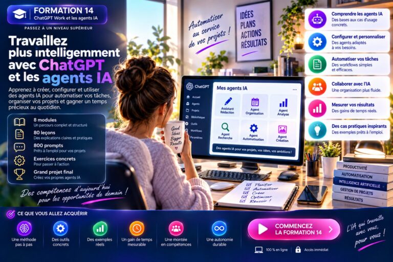 Formation 14 — ChatGPT Work et les agents IA