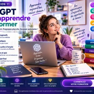Formation 11 — ChatGPT pour apprendre et se former