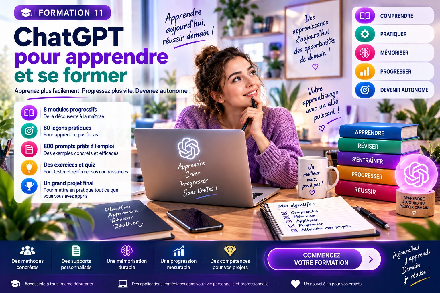 Formation 11 — ChatGPT pour apprendre et se former