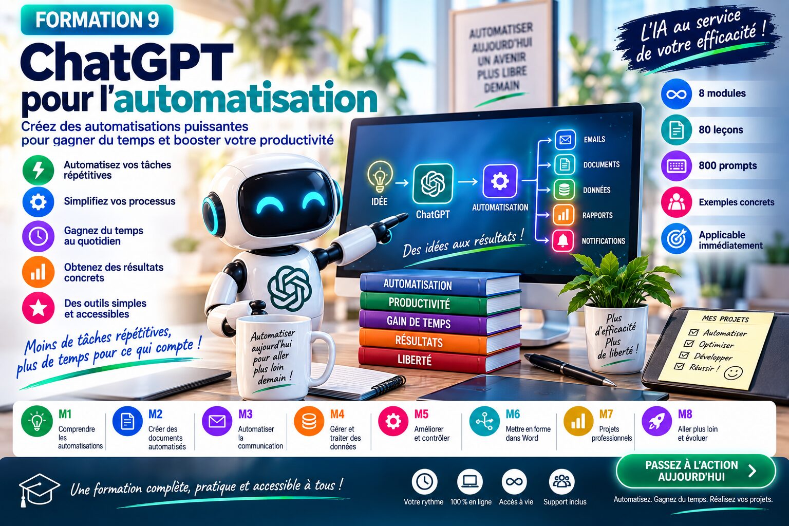 Formation 9 — ChatGPT pour l’automatisation