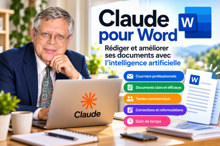 Formation 1 — Claude pour Word — Rédiger et améliorer ses documents avec l’intelligence artificielle