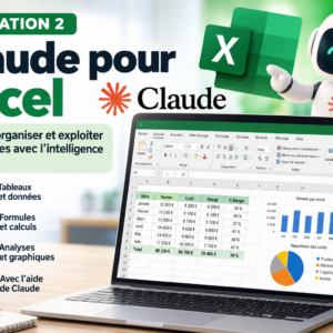 Claude pour Excel — Analyser, organiser et exploiter ses données avec l’intelligence artificielle